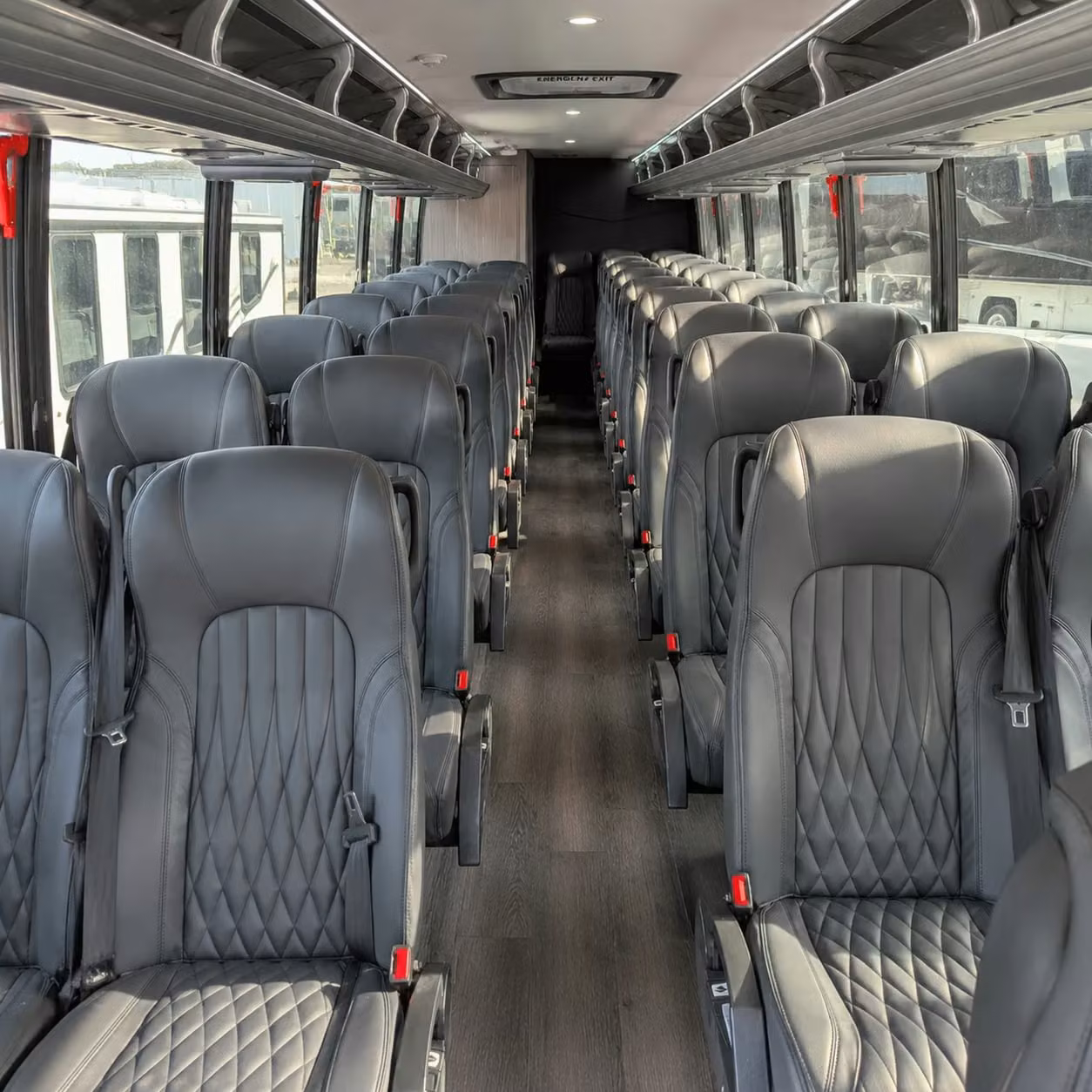 28 passenger minibus inside
